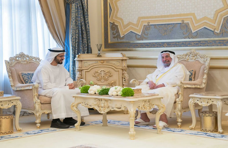 حاكم الشارقة يستقبل رئيس الهيئة العامة للشؤون الإسلامية والأوقاف