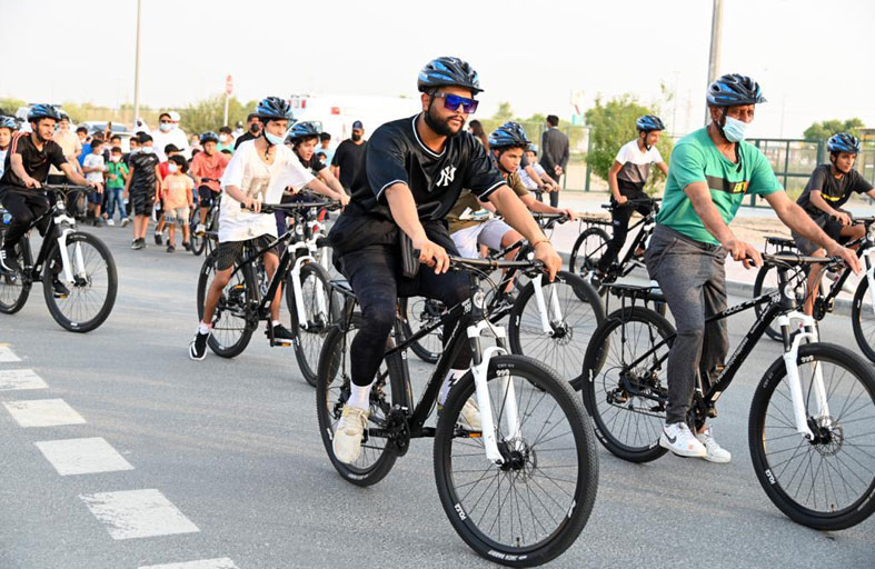 الروح الإيجابية تنظم مسيرة رياضية ضمن فعاليات صيفنا مرح وسعادة