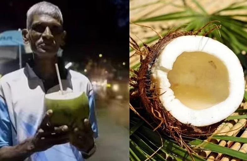 لا يتناول سوى جوز الهند منذ 28 عاما.. لماذا؟