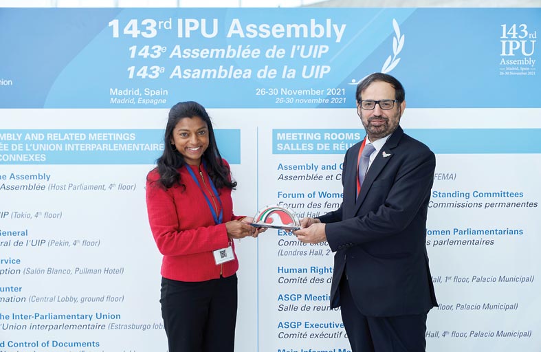 المجلس الوطني الاتحادي يبحث سبل تعزيز العلاقات البرلمانية مع مجلس الشعب المالديفي