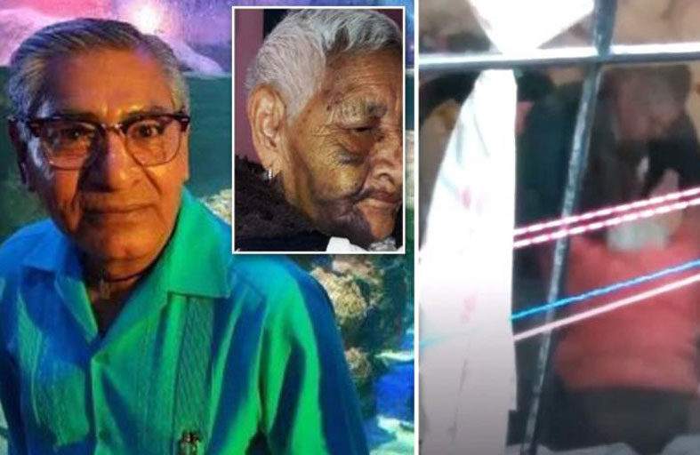 الابن العاق.. يضرب أمه التي تجاوزت التسعين