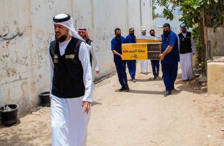 هيئة الأعمال الخيرية العالمية تطلق حملة الصيف (بردوا عليهم 2023)