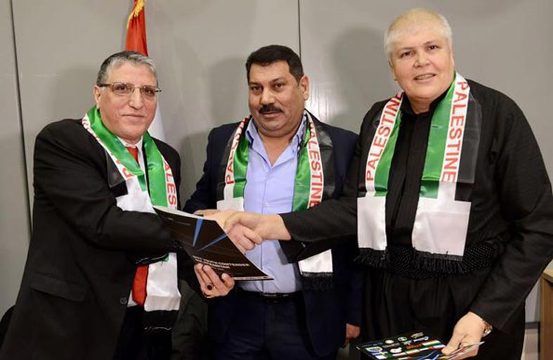 مذكرة تفاهم بين الاتحادين العراقي والفلسطيني لكرة الطاولة 