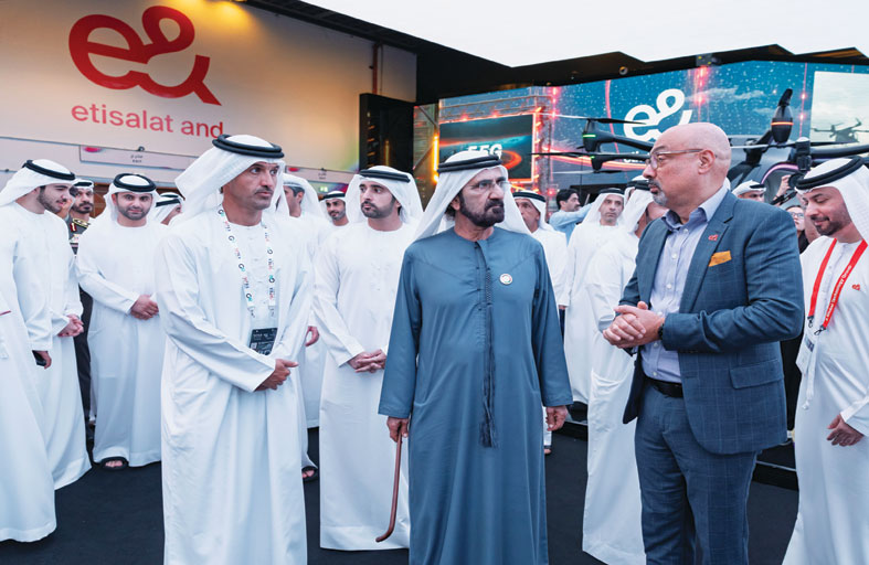 محمد بن راشد: الإمارات تسارع الخطى في مسيرتها التنموية الشاملة عبر التقنيات الحديثة  