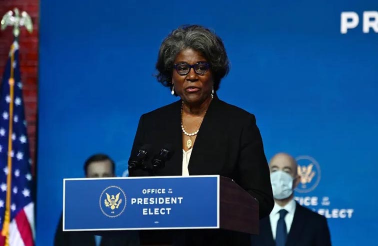 سفيرة واشنطن: العقوبات أداة فعالة للضغط على كوريا الشمالية 