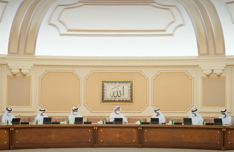 ولي عهد الشارقة يترأس اجتماع المجلس التنفيذي