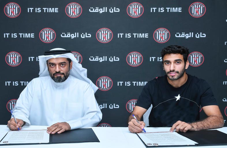 الجزيرة يمدد عقد الحارس عبد الرحمن العامري حتى 2025