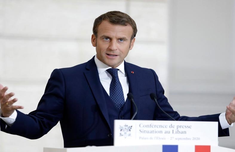 ماكرون يشدد على رغبة المصالحة مع الجزائر 