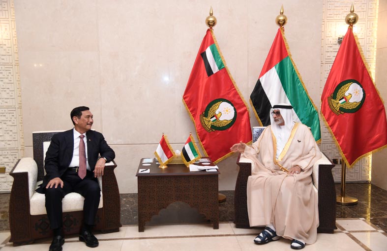 البواردي يستقبل الوزير المنسق للشؤون البحرية في إندونيسيا