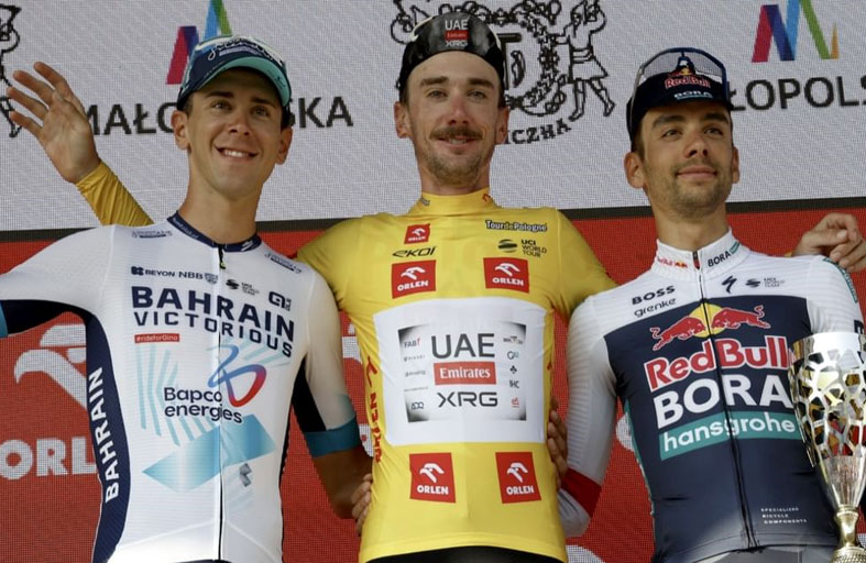 الإمارات للدراجات للهوائية  يحصد لقب طواف بولندا