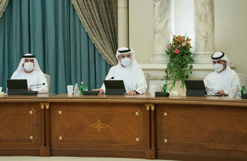 ولي عهد الشارقة يترأس اجتماع المجلس التنفيذي