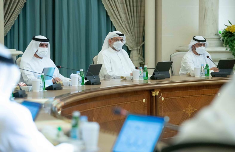 ولي عهد الشارقة يترأس اجتماع المجلس التنفيذي