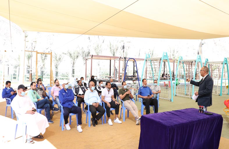 نادي الذيد الرياضي  ينظم محاضرة بعنوان «المواطنة والرياضة»