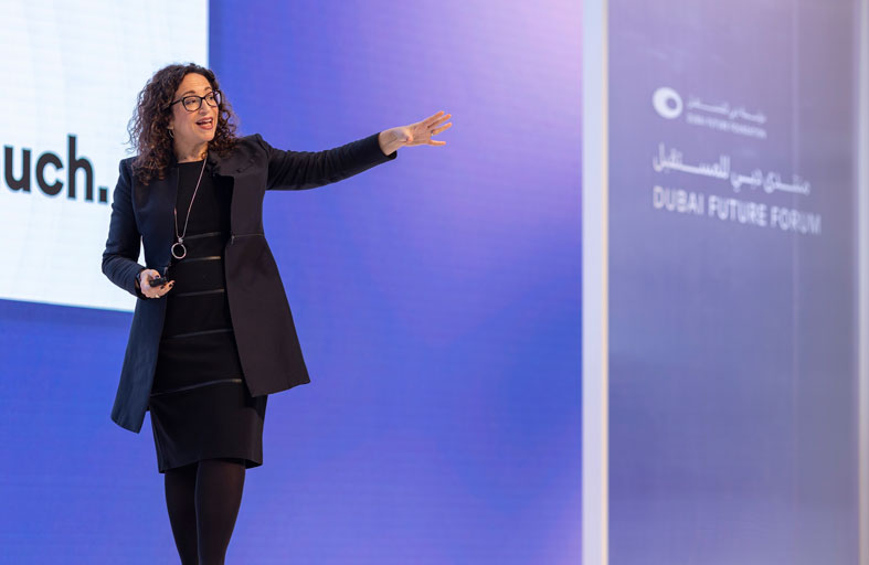 الرئيسة التنفيذية لمعهد المستقبل اليوم: نموذج دبي في استشراف المستقبل ملهم 