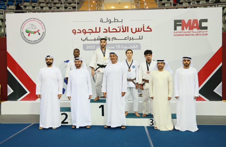 الفجيرة يتوج بلقب كأس الاتحاد للجودو والشارقة وصيفا
