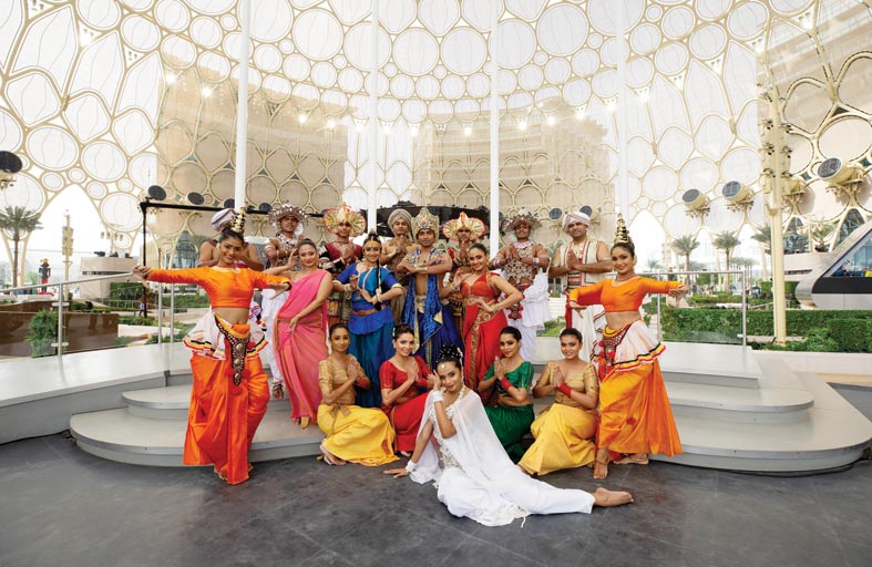 جناح سريلانكا يعرض ياقوتة صفراء ذهبية نادرة في إكسبو 2020 دبي