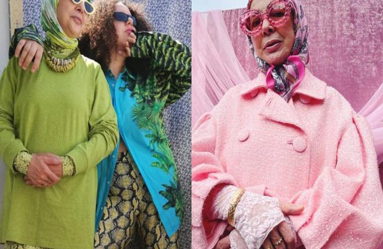 تحول والدتها إلى أيقونة موضة على أنستغرام