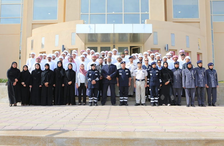 طوارئ شرطة أبوظبي تدرب مبتعثيها على الرعاية الطبية