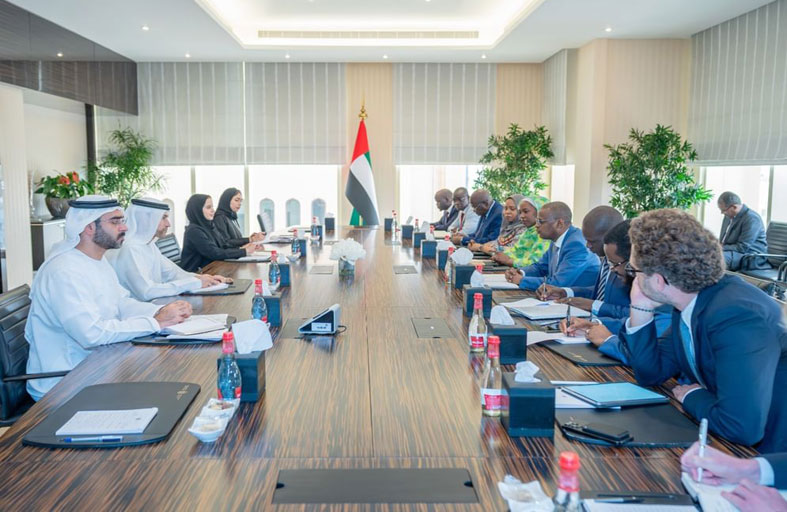 الإمارات وتشاد تبحثان تعزيز التعاون في القطاع المالي