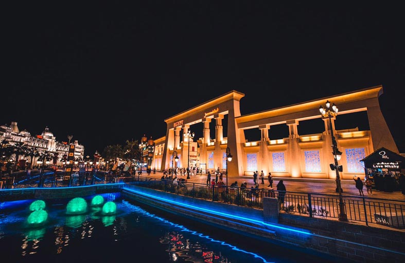 جناح مصر حكاية اختصرت الزمان والمكان بالقرية العالمية بدبي 