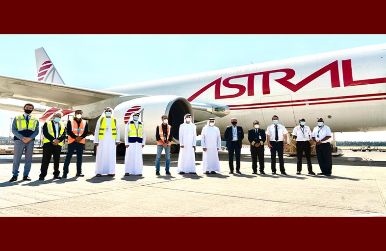 مطار الشارقة المركز اللوجستي الأول لـ «أسترال للطيران» في الشرق الأوسط 