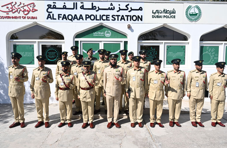 مركز شرطة الفقع يسجل صفر بلاغات مقلقة مجهولة لـ 4 أعوام متتالية