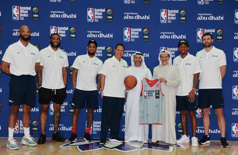 ختام معسكر «كرة السلة بلا حدود آسيا 2023» في جامعة نيويورك أبوظبي