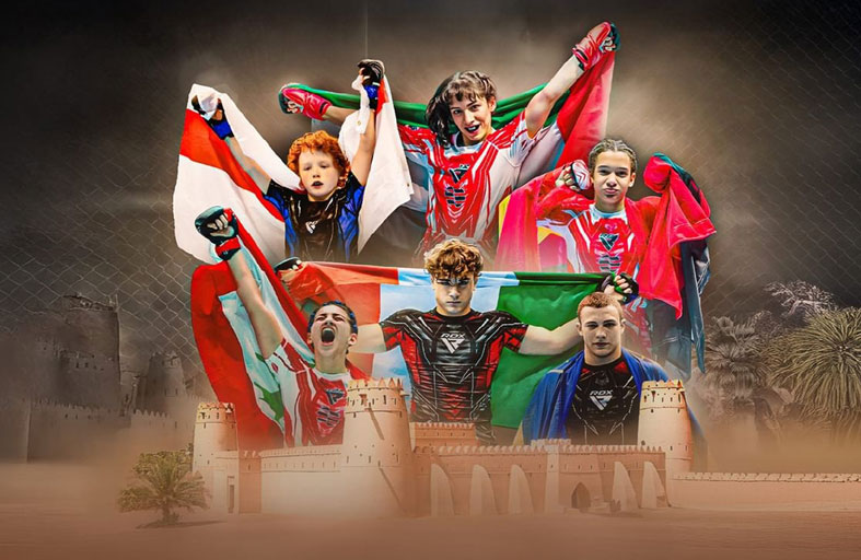 بطولة العالم للفنون القتالية المختلطة للناشئين تُقام لأول مرة في منطقة العين