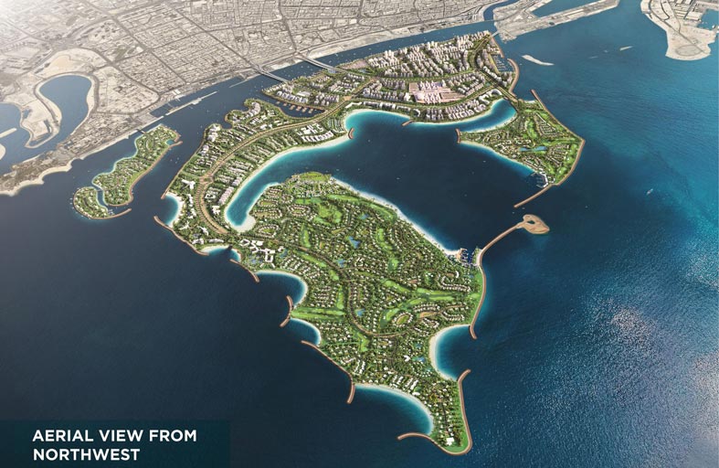 «نخيل» تعلن عن المخطط الرئيسي لمشروع «جزر دبي»