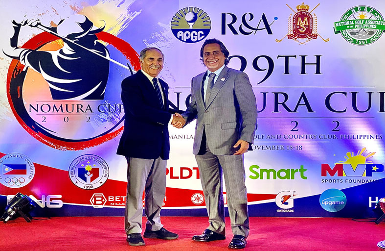 آسيوي الغولف يضع ثقته بالهاشمي ممثلاً عن منطقة الشرق الأوسط