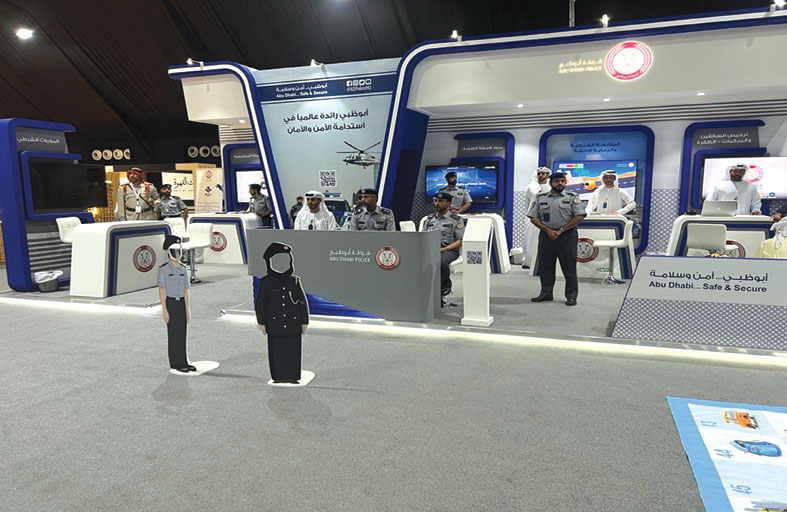 شرطة أبوظبي تختتم مشاركتها بمهرجان ليوا للرطب 2023 