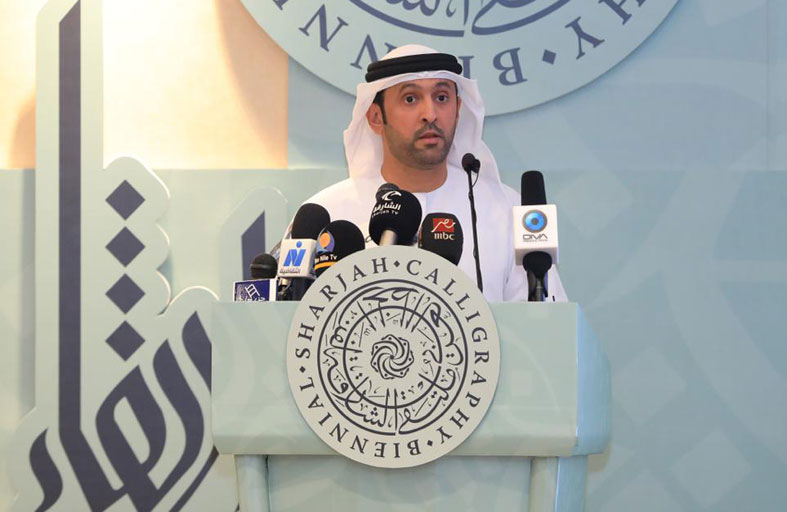 718 عملاً فنياً لـ231 فناناً من دول العالم يشاركون فى ملتقى الشارقة للخط ابتداء من اليوم مع 219 فعالية فى أكثر من 20 جهةً بالإمارة