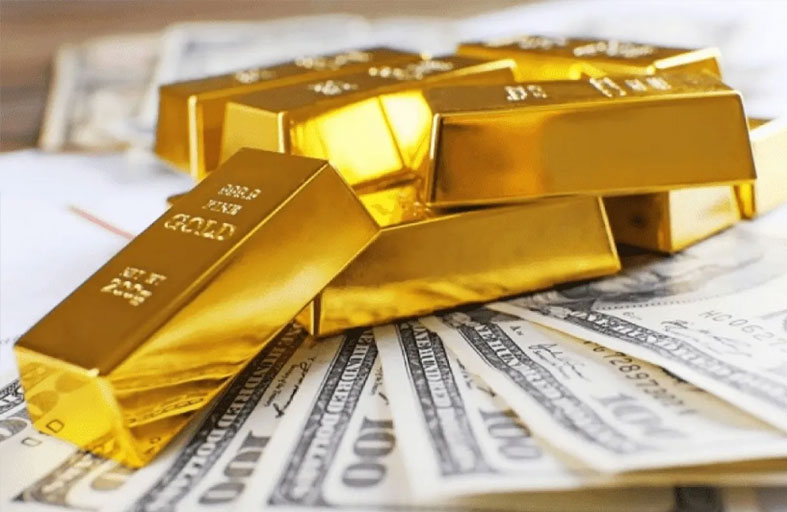 الذهب يصل لأعلى مستوى في أكثر من شهر مع تراجع الدولار وعوائد السندات