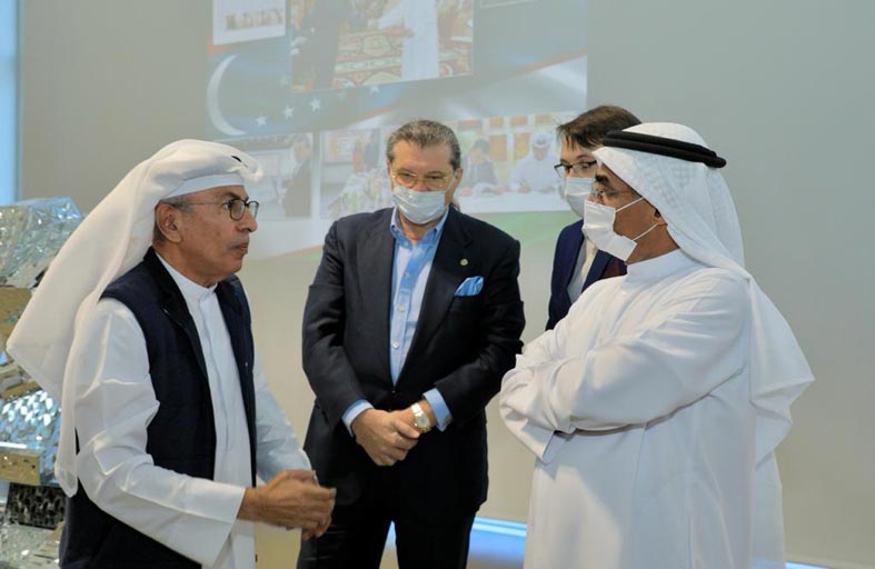 بلحيف النعيمي يبحث مع مجموعة الابتكار الصناعي بالشارقة طرق تعزيز الاقتصاد الدائري