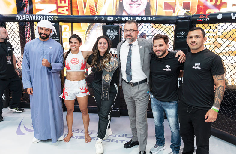 البرازيلية «ميشيل أولفييرا» تحرز لقب السيدات في دولية «محاربي الإمارات» 