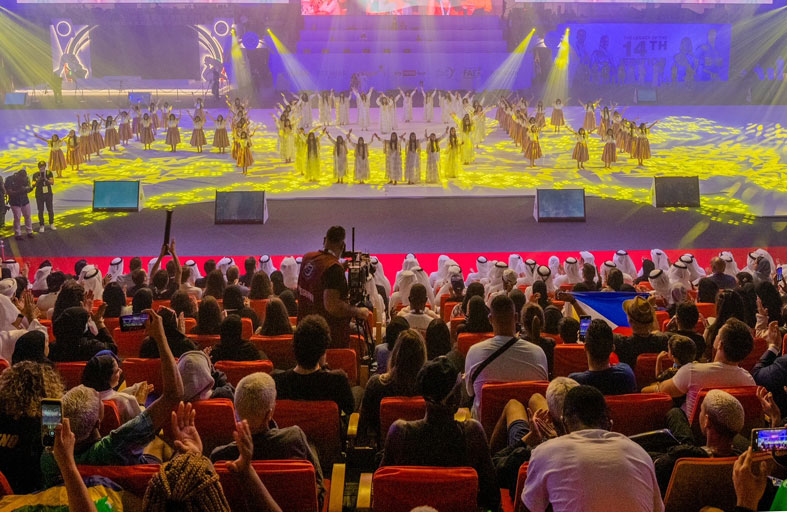 أوبريت (إنت وطن) مفاجأة حفل افتتاح النسخة 14 من بطولة أبوظبي العالمية لمحترفي الجوجيتسو