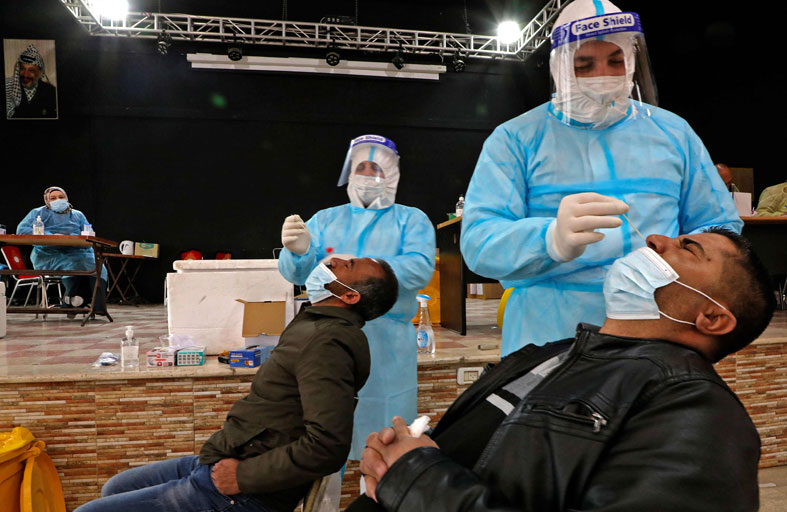 المستشفيات الفلسطينية على حافة الانهيار بسبب كورونا 