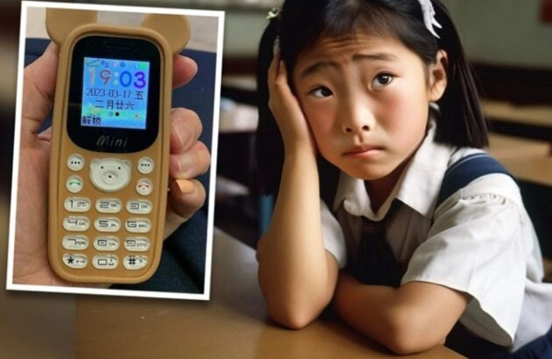 استبدلت هاتف ابنتها الذكي بآخر «غبي»