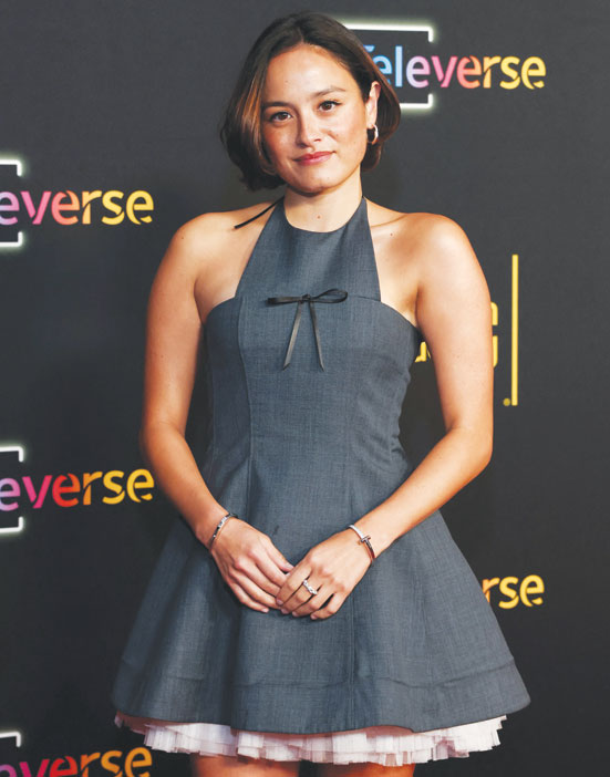 الممثلة الأمريكية تشيس سوي وندرز لدى حضورها مهرجان تيليفرس لأكاديمية التلفزيون في لوس أنجلوس. ا ف ب