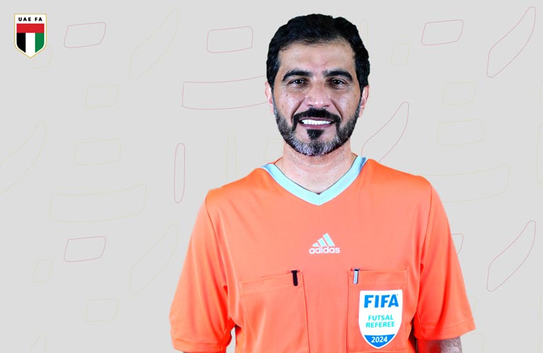 الحوسني يُشارك في إدارة مباراة الأرجنتين وفرنسا في مونديال الصالات