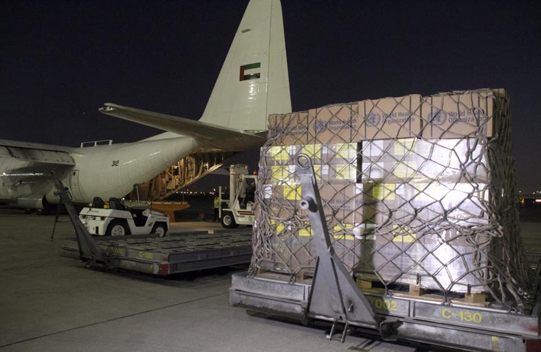 11 طناً من الأدوية والمستلزمات الطبية تلبية للاحتياجات العاجلة لأهالي غزة 