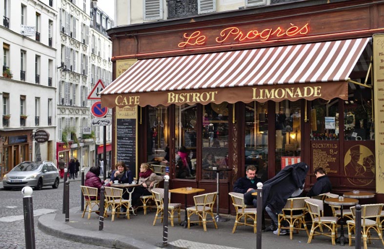 حظر القهوة في شرفات مقاهي فرنسا