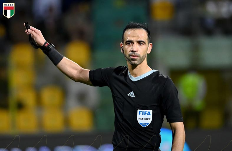 طاقم تحكيم إماراتي لإدارة مباراة تايتشيونغ وأبديش في كأس الاتحاد الآسيوي