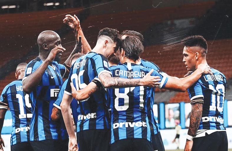 إنتر يفوز.. ويزاحم على صدارة الكالتشيو