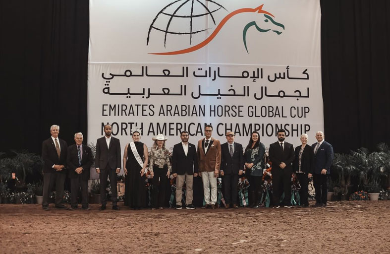 برعاية منصور بن زايد.. ختام مثير للجولة الـ7 لكأس الإمارات العالمي لجمال الخيل العربية بأمريكا