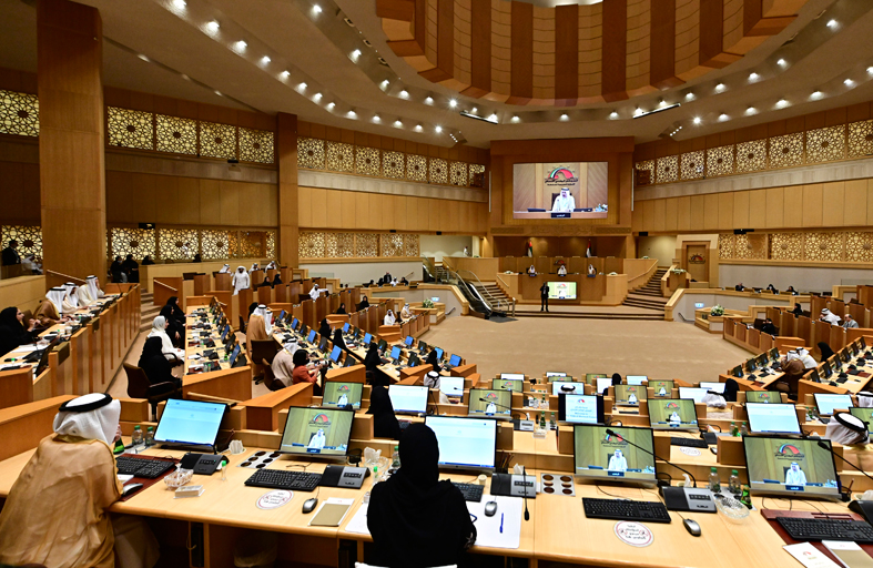 المجلس الوطني الاتحادي يعقد جلسته الإجرائية الأولى من الدور الثالث وينتخب المراقبين ويعيد تشكيل اللجان الدائمة 