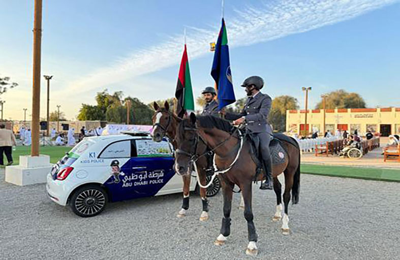 شرطة أبوظبي تعزز جهودها لتوعية أصحاب الهمم خلال كرنفال العين الأول