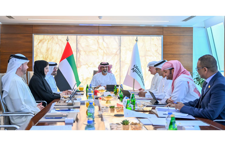 عمار بن حميد يترأس اجتماع مجلس إدارة مصرف عجمان