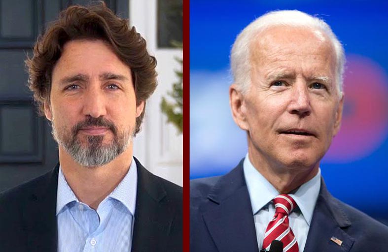 أول لقاء ثنائي بين ترودو وبايدن «الشهر المقبل» 
