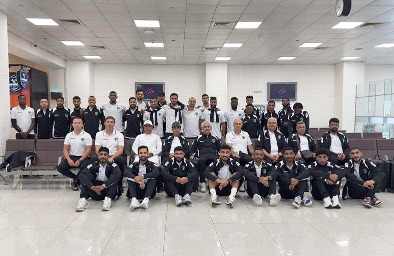 فريق صقور الإمارات يغادر إلى معسكر تركيا